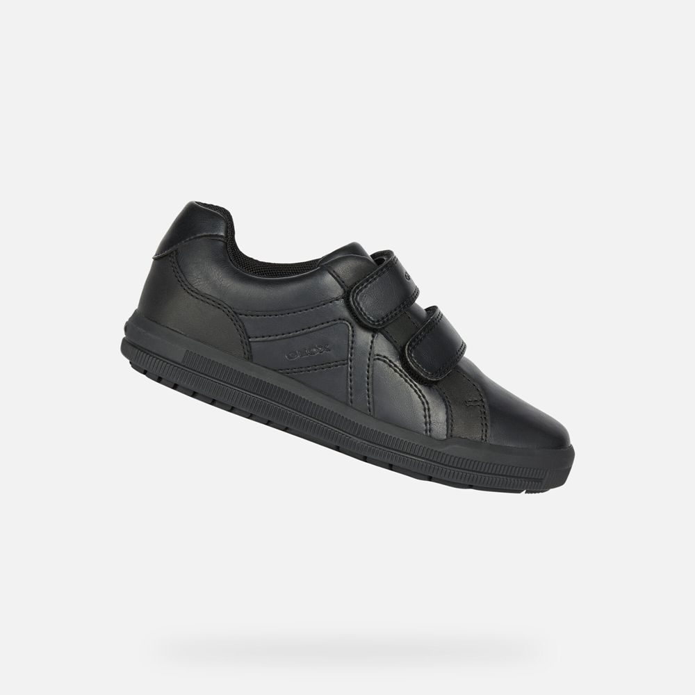 Geox Sneakers Black Arzach - Geox Boys Shoes - SJGVMA970